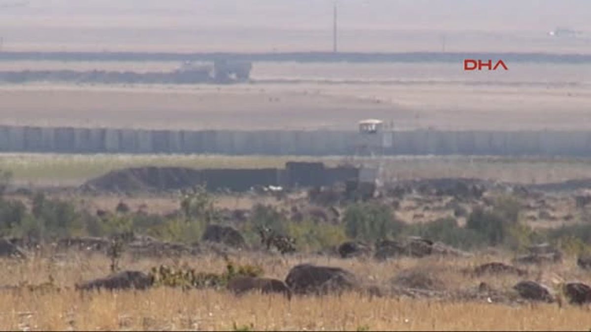 Kilis Suriye\'de Işid Hedeflerinin Imhası Sürüyor