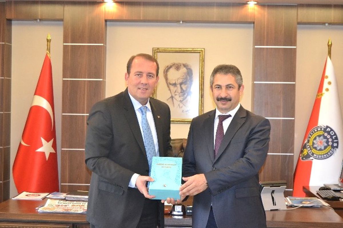 Milletvekili Karacan, Emniyet Müdürü Dinç\'i Ziyaret Etti