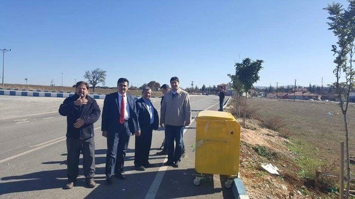 Pazaryeri\'nde Elektrik Hatları Yenileniyor