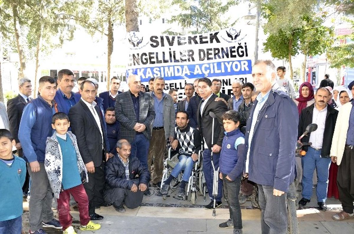Siverek Engelliler Derneği Düzenlenen Törenle Açıldı