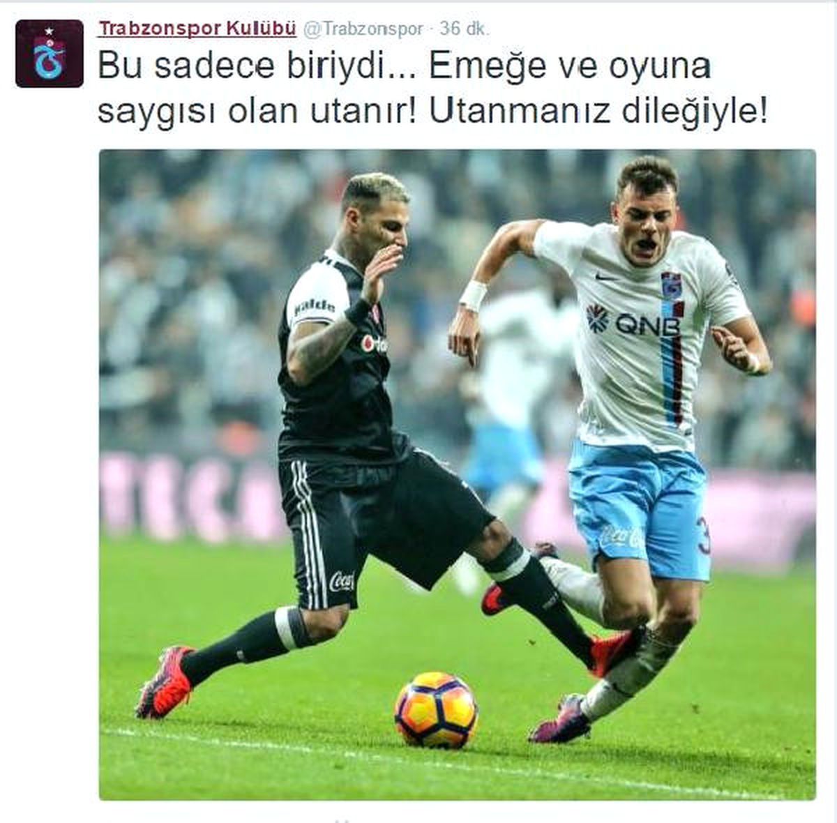 Trabzonspor\'dan Hakem Tepkisi