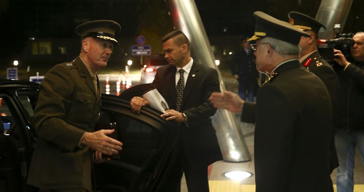 ABD Genelkurmay Başkanı ile Org. Hulusi Akar'ın Görüşmesi Sona Erdi