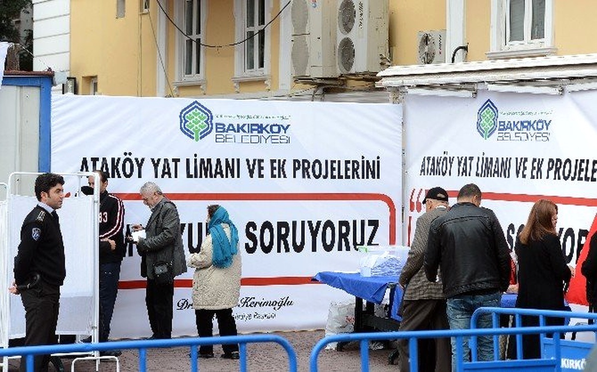 Ataköy Yat Limanı Oylamasında \'Evet\' Oyu Çıktı