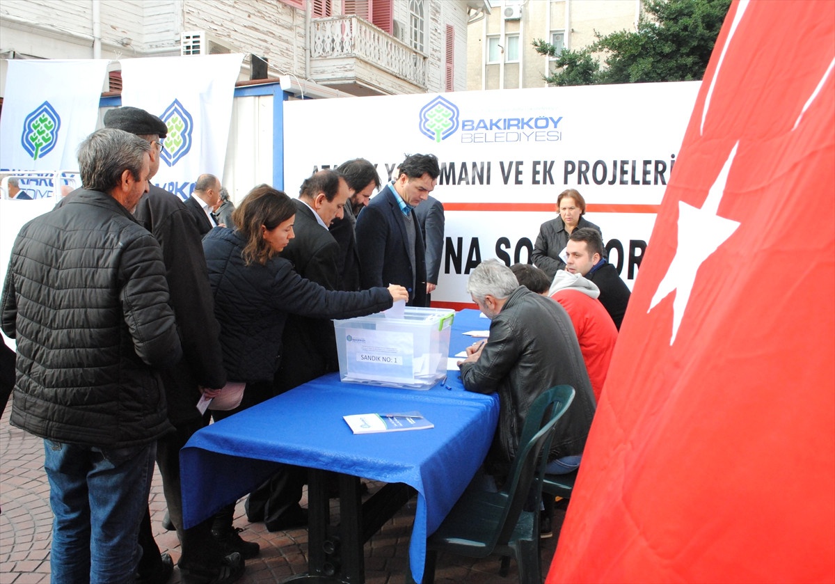 Ataköy Yat Limanı Projesi İçin Oylama