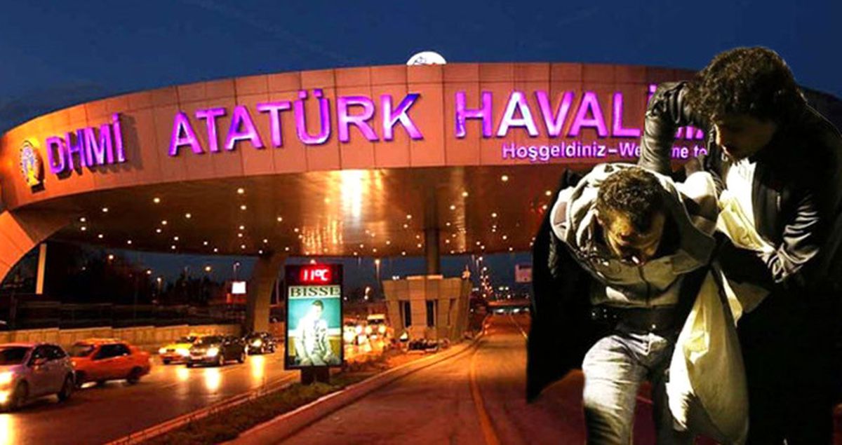 Atatürk Havalimanı'nda 'Dur' İhtarına Uymayan 2 Kişi Kıskıvrak Yakalandı