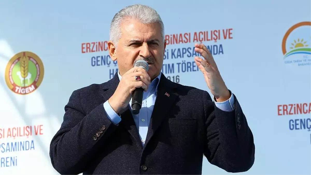 Başbakan Yıldırım Erzincan\'da