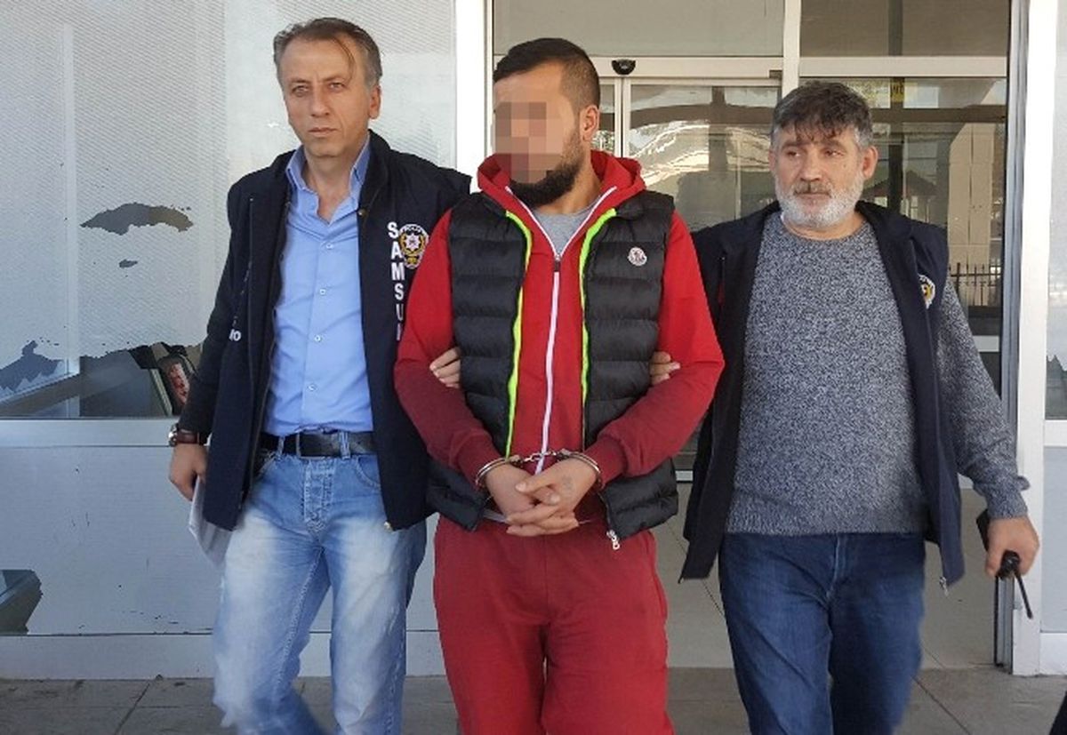Bıçaklı Saldırgan Yakalandı