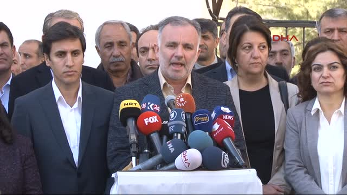 Diyarbakır Hdp: Yasama Organındaki Faaliyetlerimizi Durdurma Kararı Verdik