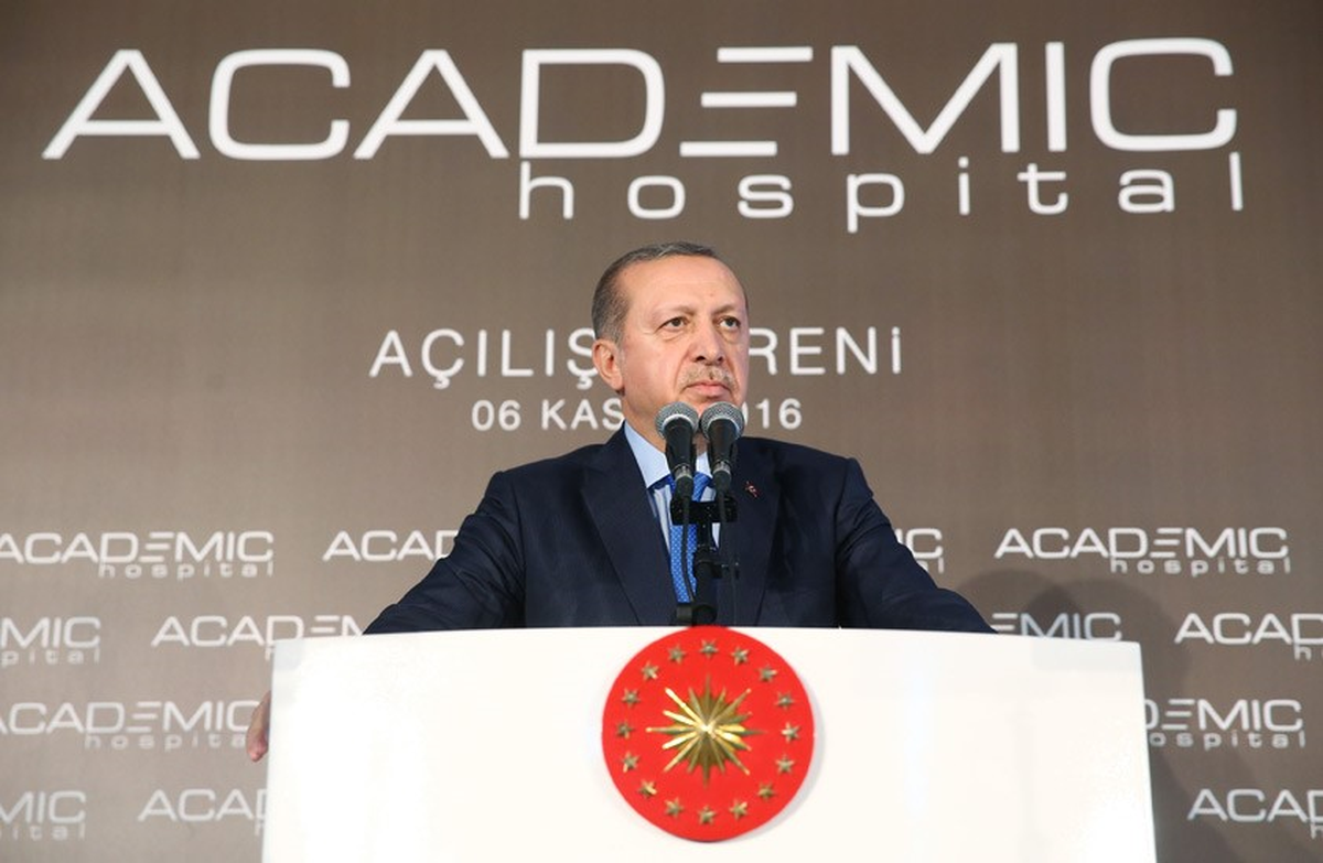 Erdoğan Academic Hospital Açılış Töreninde Konuştu (1)