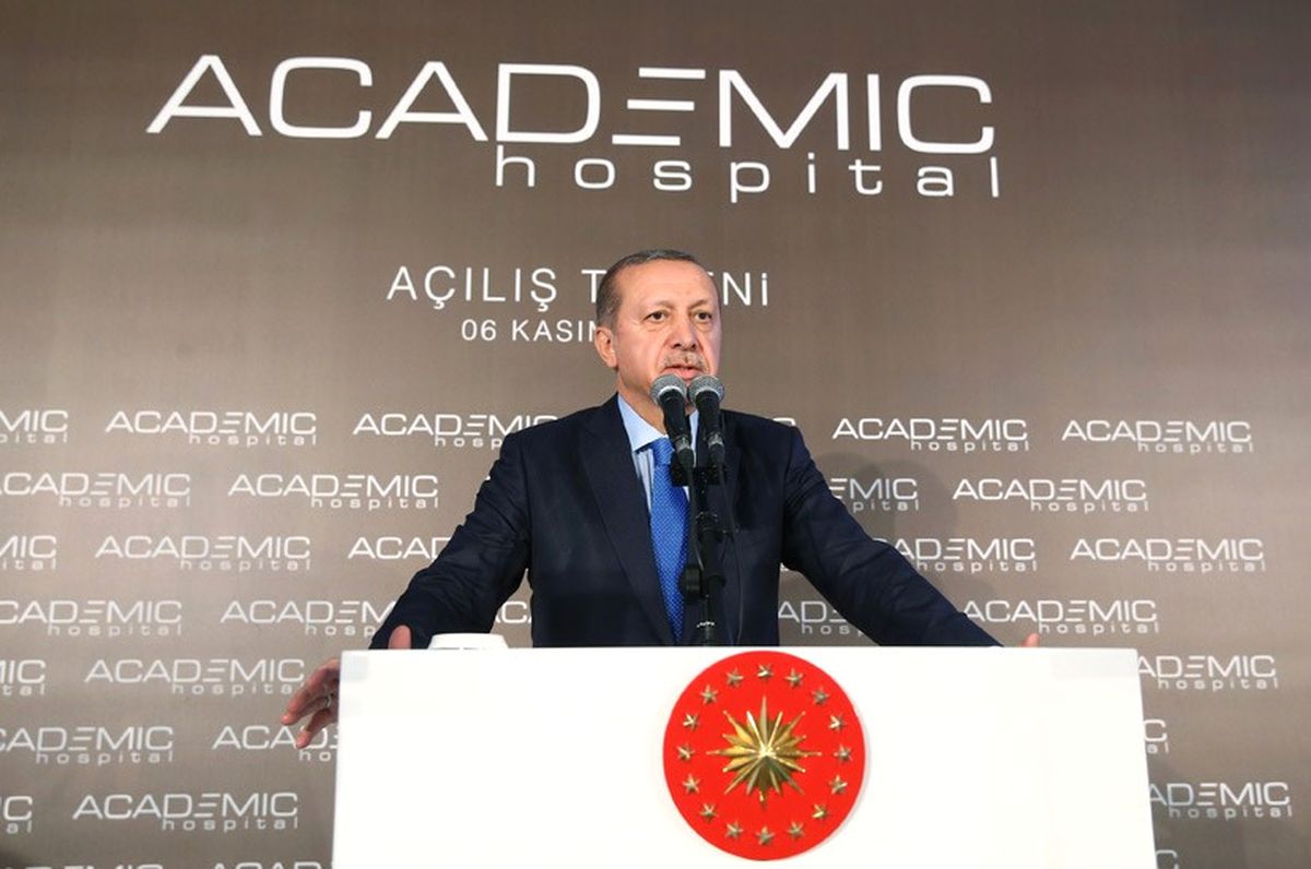 Erdoğan Academic Hospital Açılış Töreninde Konuştu (1)
