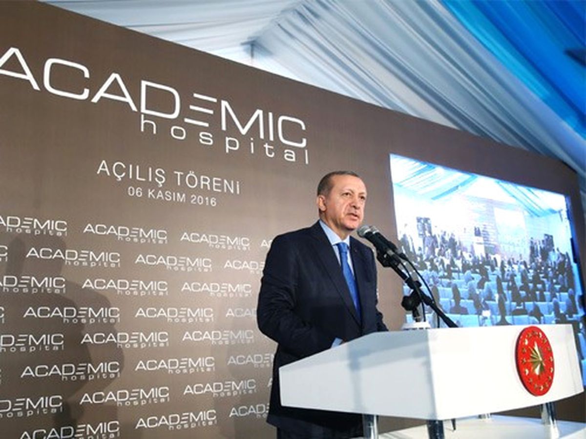Erdoğan Academic Hospital Açılış Töreninde Konuştu (3)