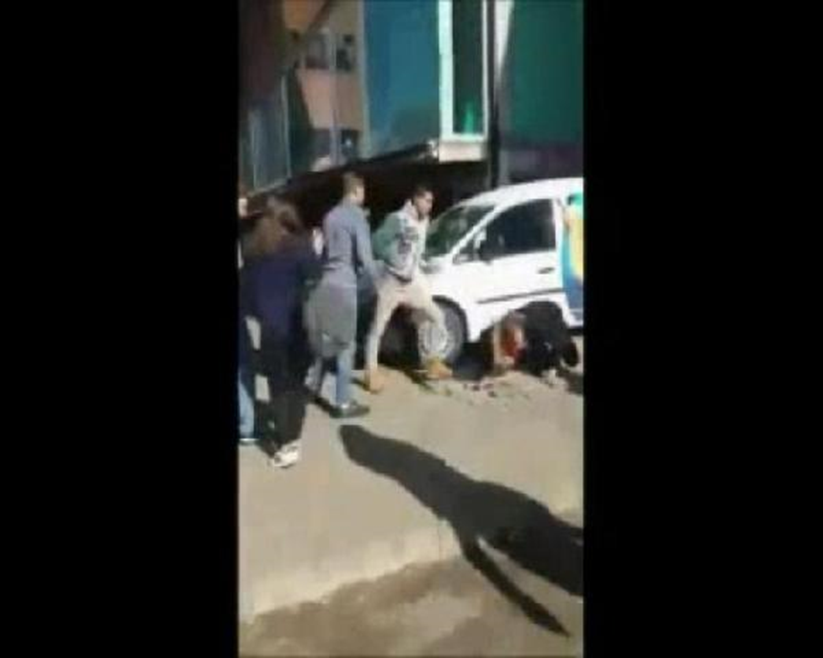 Gençlerin Kavgasında \'Öldüren Tekme\' Kamerada