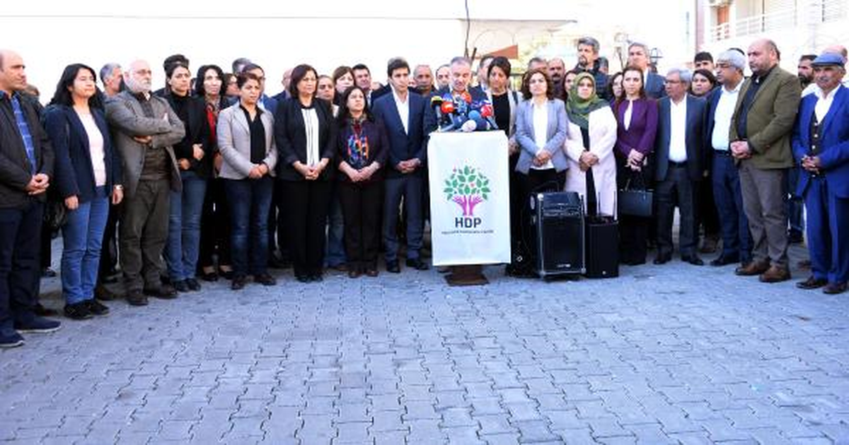 Hdp: Meclis\'teki Çalışmalarımızı Durdurmaya Karar Verdik