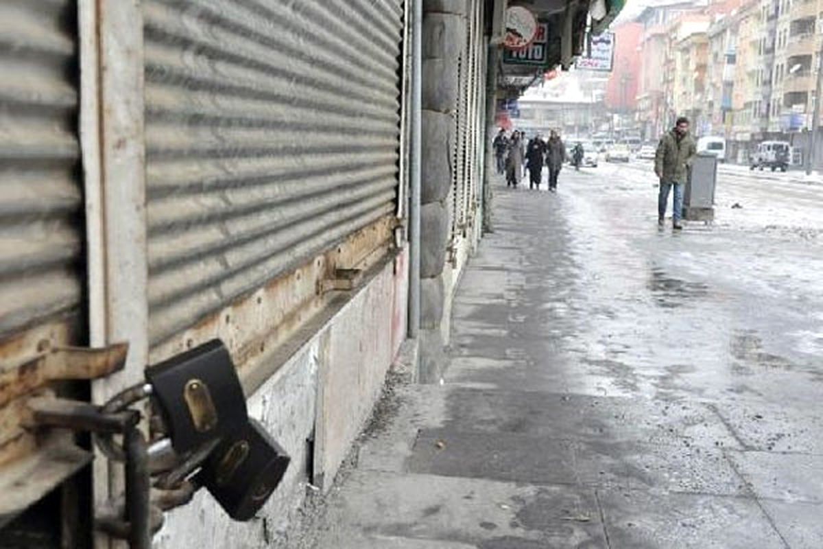 Mardin\'de Kepenk Kapatmaya Yasak Getirildi