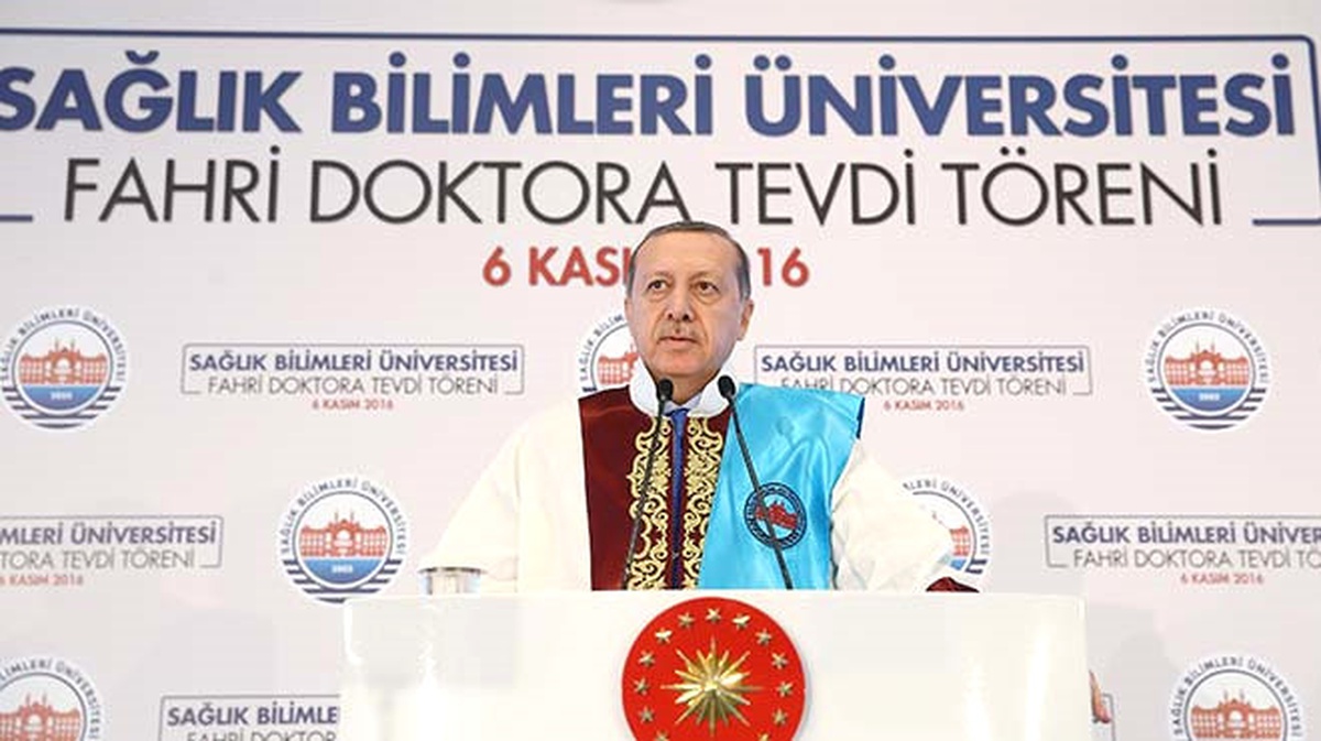 Sağlık Bilimleri Üniversitesi Fahri Doktora Tevdi Töreni