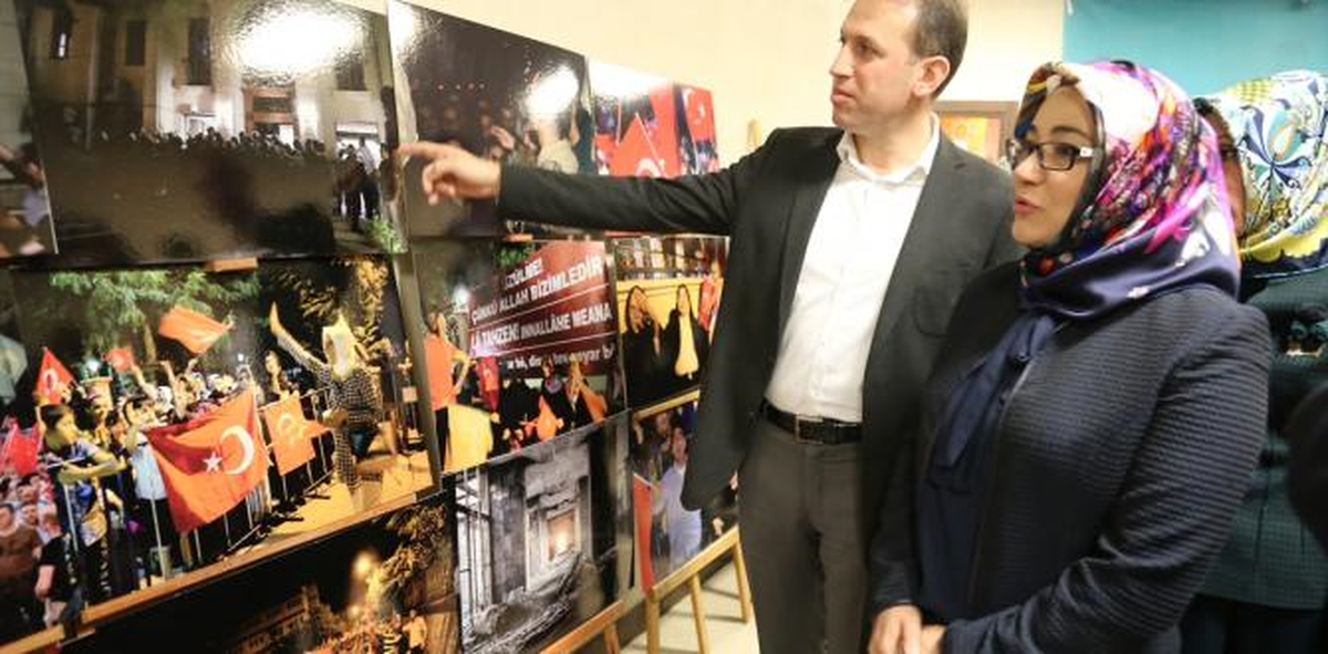 Siirt\'te "15 Temmuz Fotoğraf Sergisi"