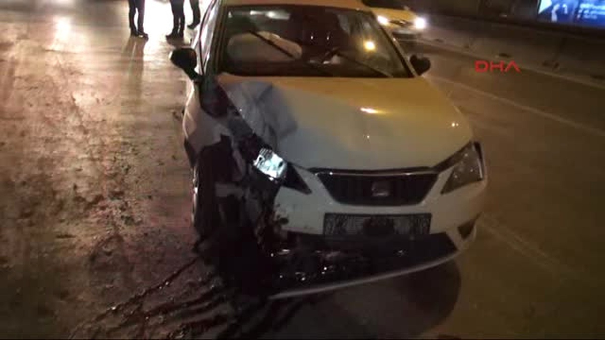 Zincirleme Kaza D-100\'de Trafiği Kilitledi