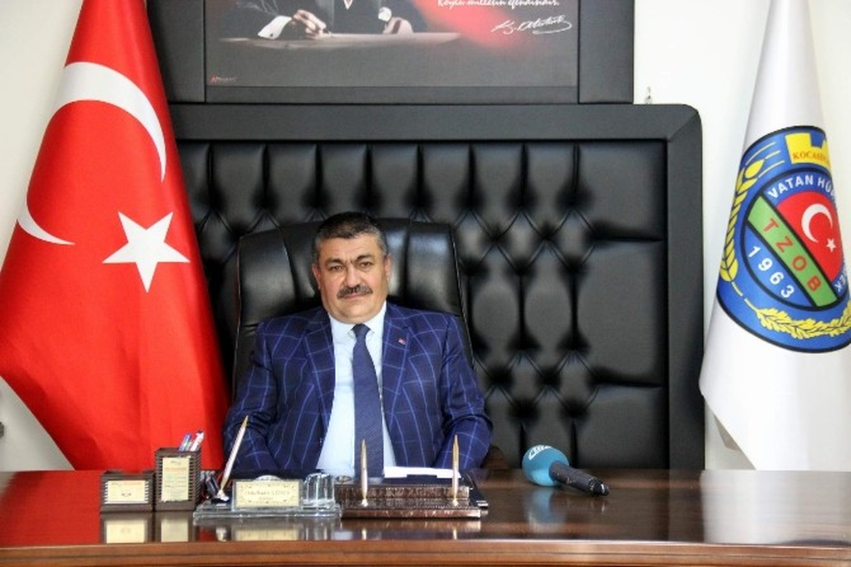 Ziraat Odaları İl Koordinasyon Yönetim Kurulu Başkanı Abdulkadir Güneş Açıklaması