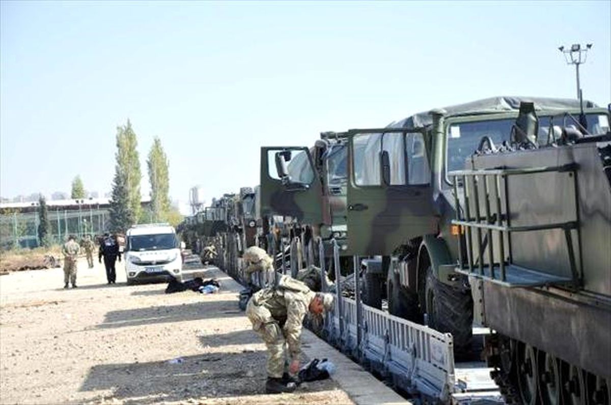 Ankara ve Çankırı'dan Sevk Edilen Askeri Konvoy Gaziantep'te (2)