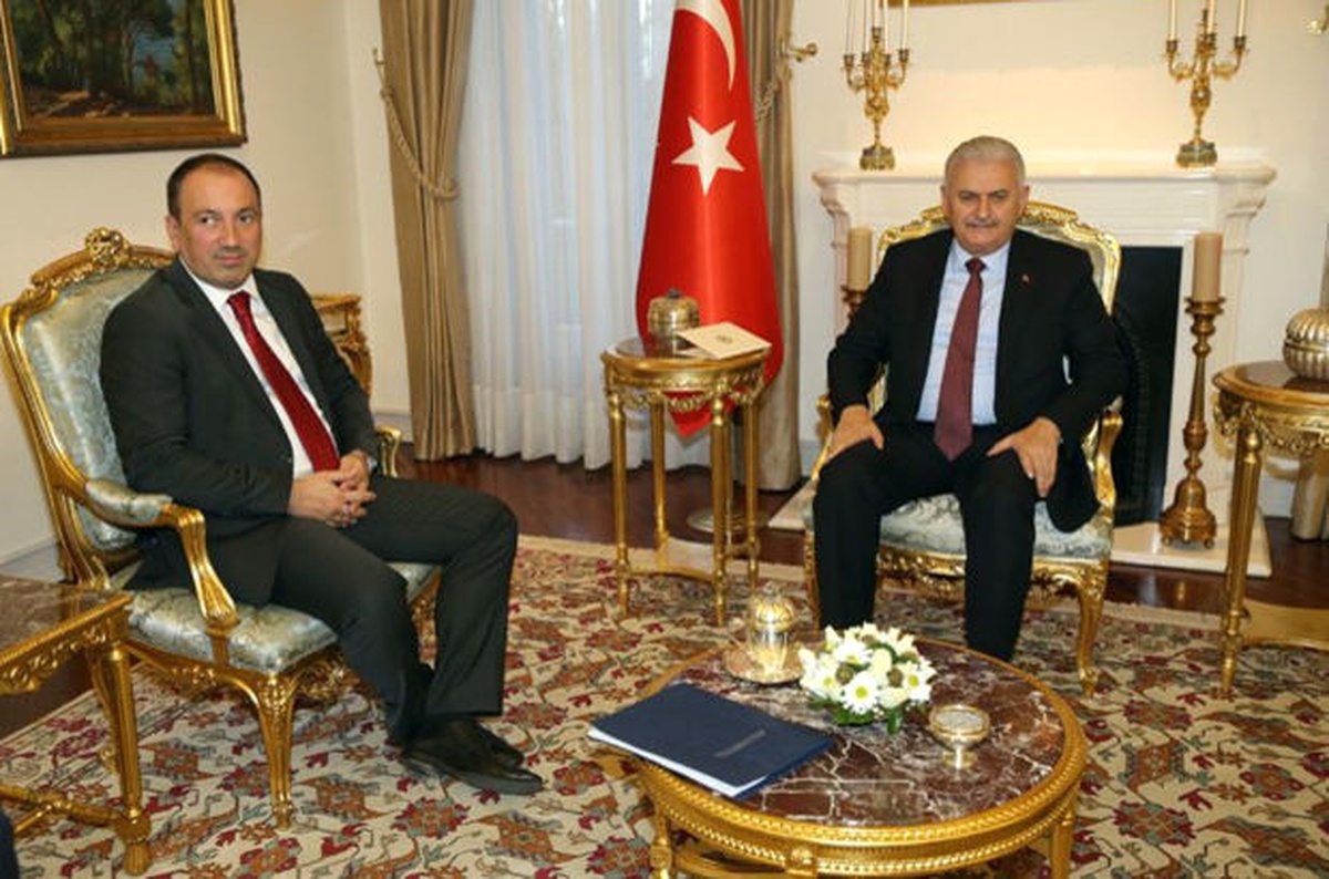 Başbakan Yıldırım, Bosna Hersek Dışişleri Bakanı Crnadak\'ı Kabul Etti