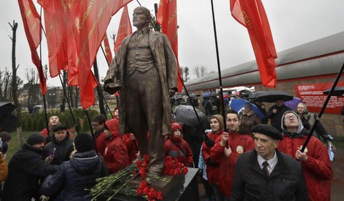 Belarus\'ta Lenin Heykeli Dikildi