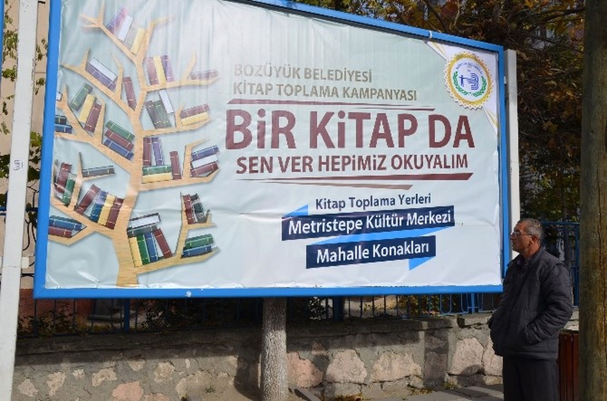 Bozüyük Belediyesi\'nden Kitap Toplama Kampanyası