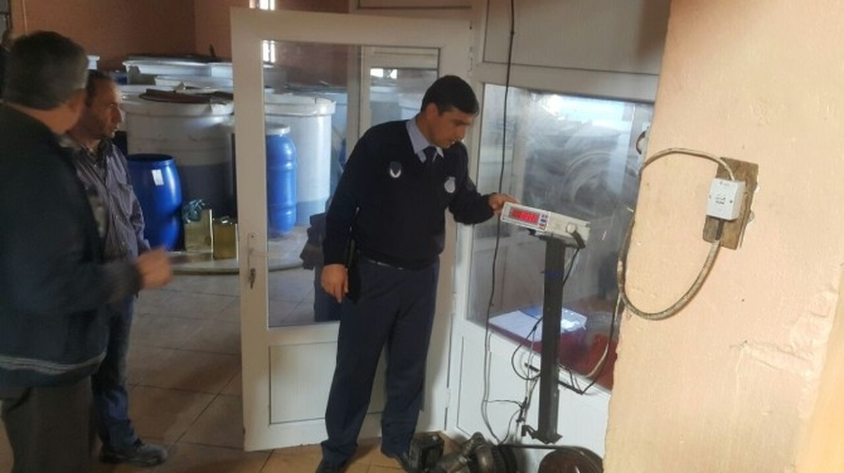 Burhaniye'de Zeytin Kantarlarına Denetim