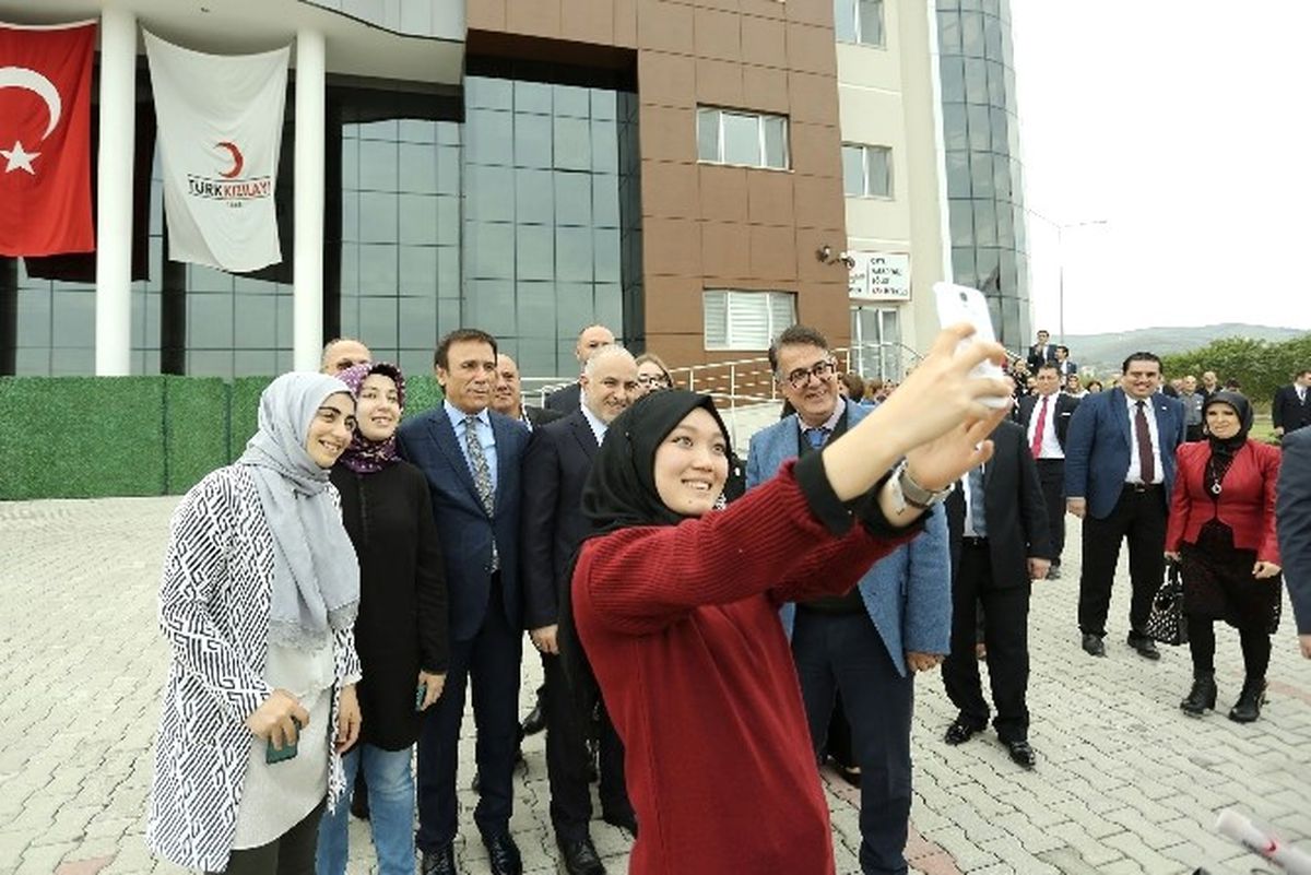 Canik Türk Kızılayı\'nı Ağırladı