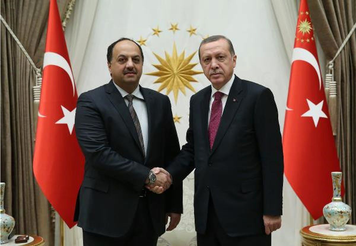 Cumhurbaşkanı Erdoğan, Katar Devlet Bakanı El-Atiye\'yi Kabul Etti