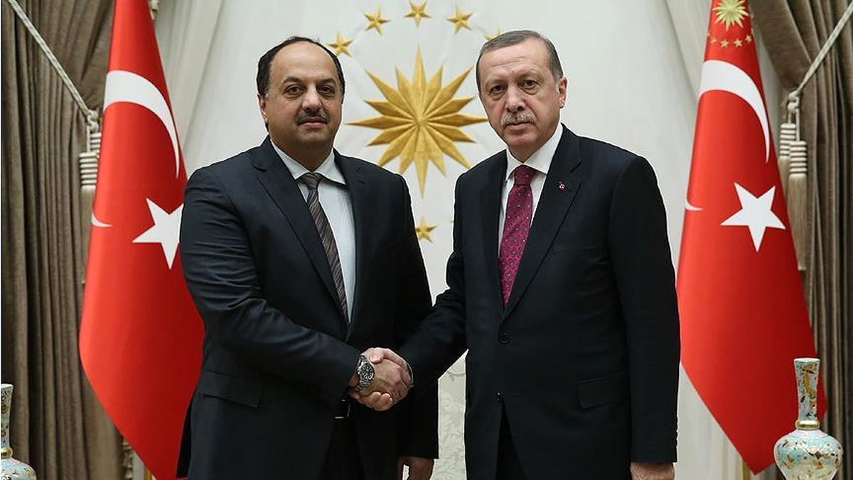 Cumhurbaşkanı Erdoğan, Katar Devlet Bakanı El-Atiye\'yi Kabul