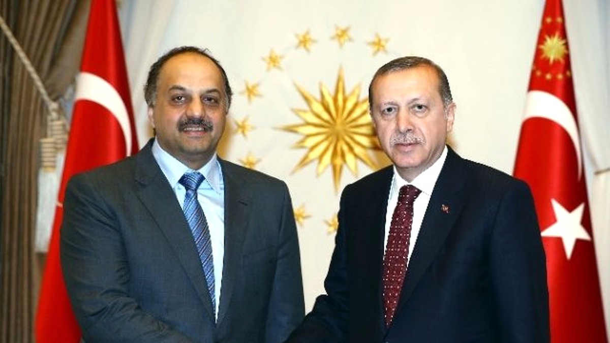 Cumhurbaşkanı Erdoğan, Katar Savunma Bakanını Kabul Etti