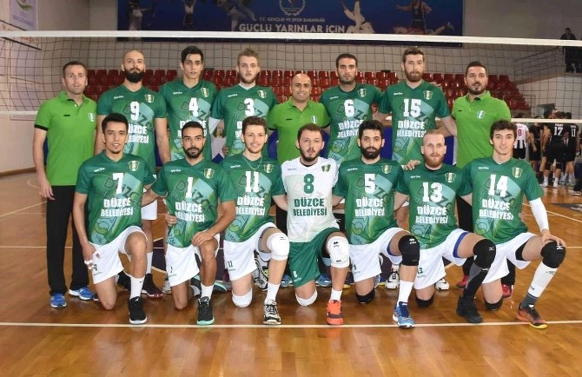 Düzce Belediyespor Voleybolda Dördüncü Galibiyetini Aldı