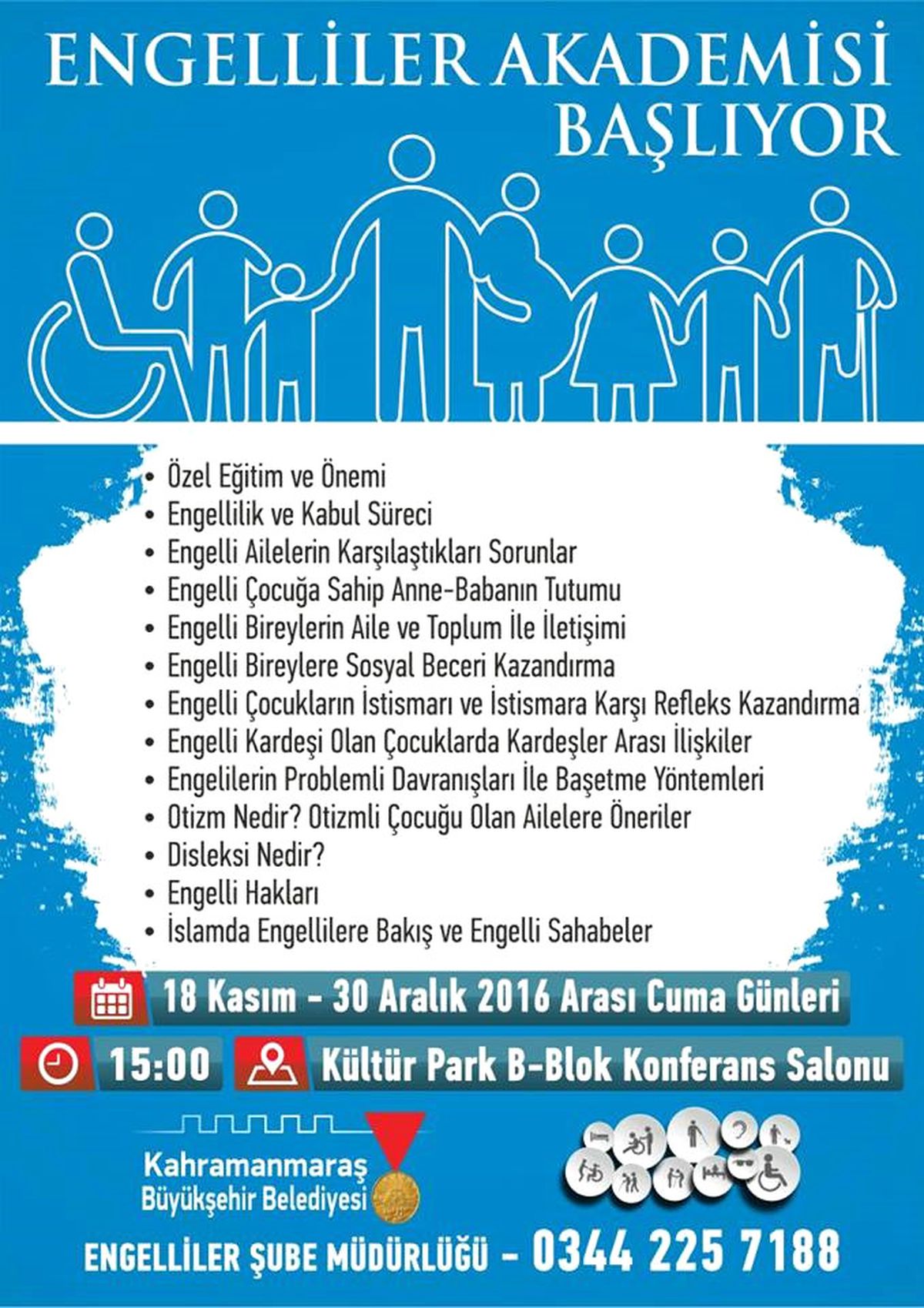 Engelliler Akademisi Başlıyor