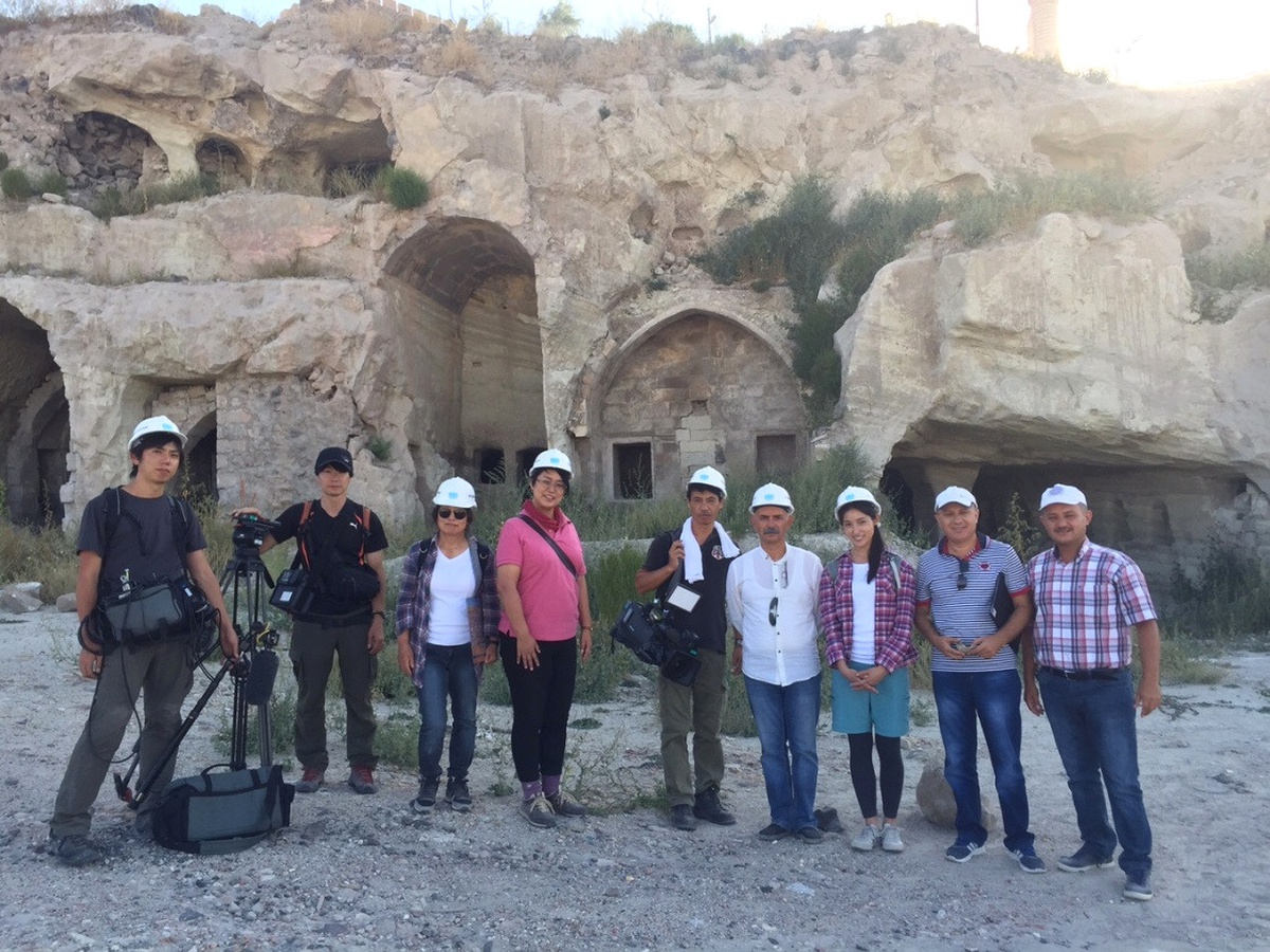 Japonlar Nevşehir\'deki Yeraltı Şehrine İlgi Gösteriyor