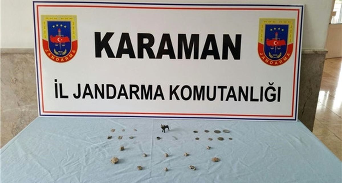 Karaman\'da Tarihi Eser Operasyonu