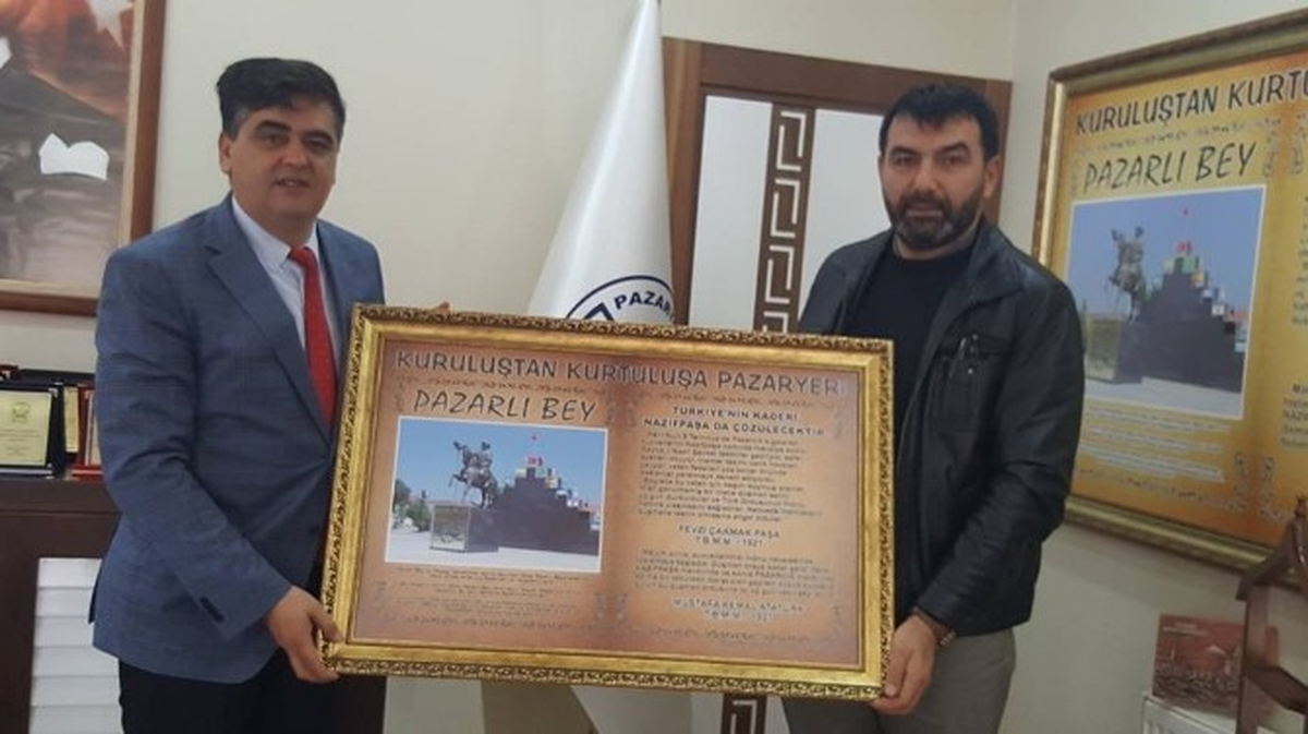 Katı Atık Fabrikası Müdürü Ara\'dan Başkan Yalçın\'a Ziyaret