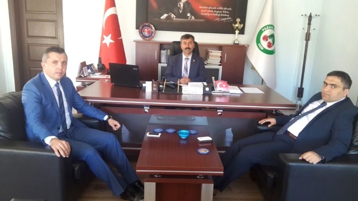 Kaymakam Solmaz\'dan Başkan Erdoğan\'a Ziyaret
