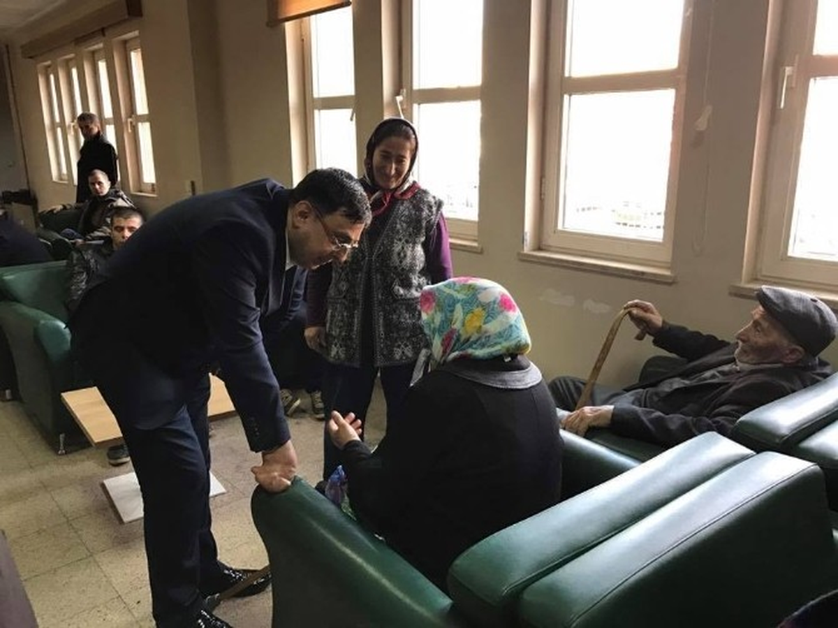 Milletvekili Serkan Bayram\'dan Hasta Ziyareti