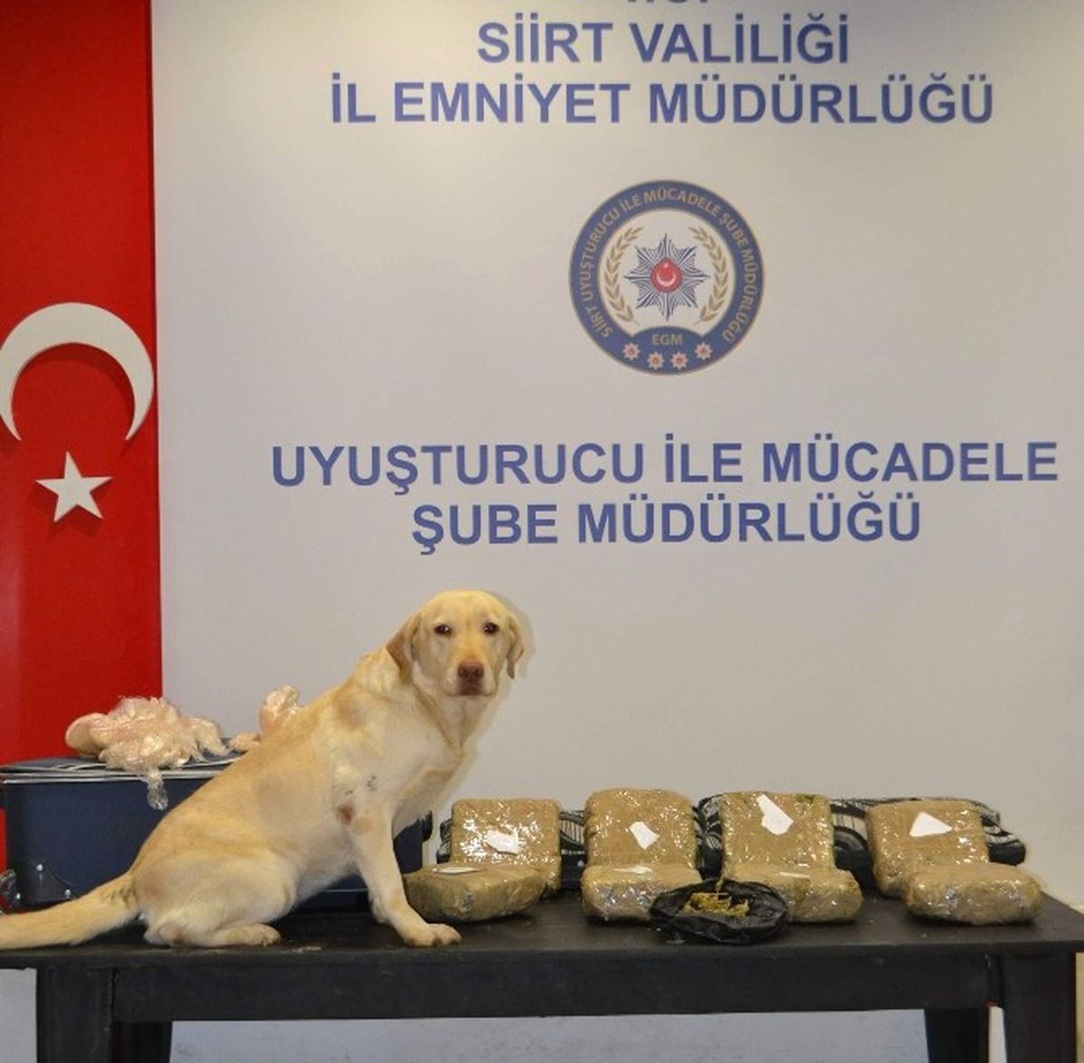 Siirt\'te 8 Kilo 400 Gram Esrar Ele Geçirildi