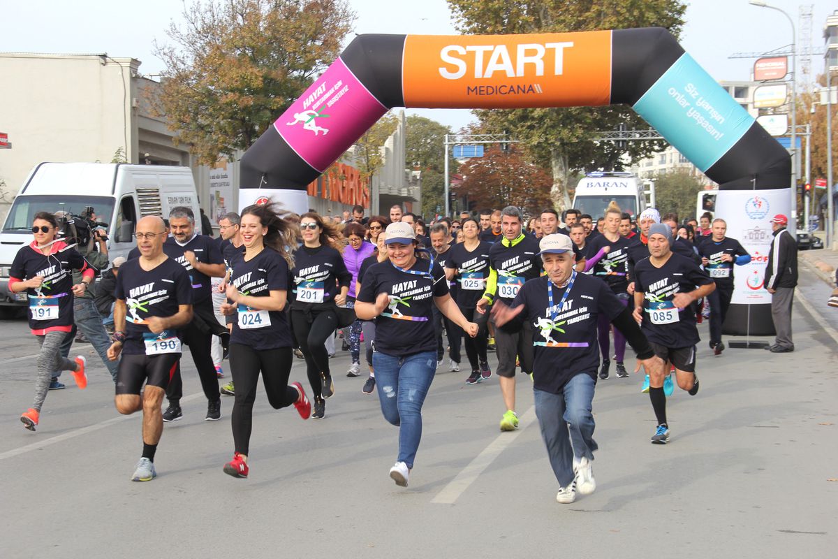 Anlamlı Koşu; ''HAYAT Kurtarmak İçin Yarıştayız''