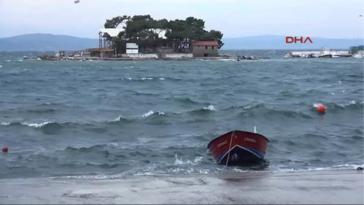 Balıkesir Erdekli Balıkçıların Lodos Paniği