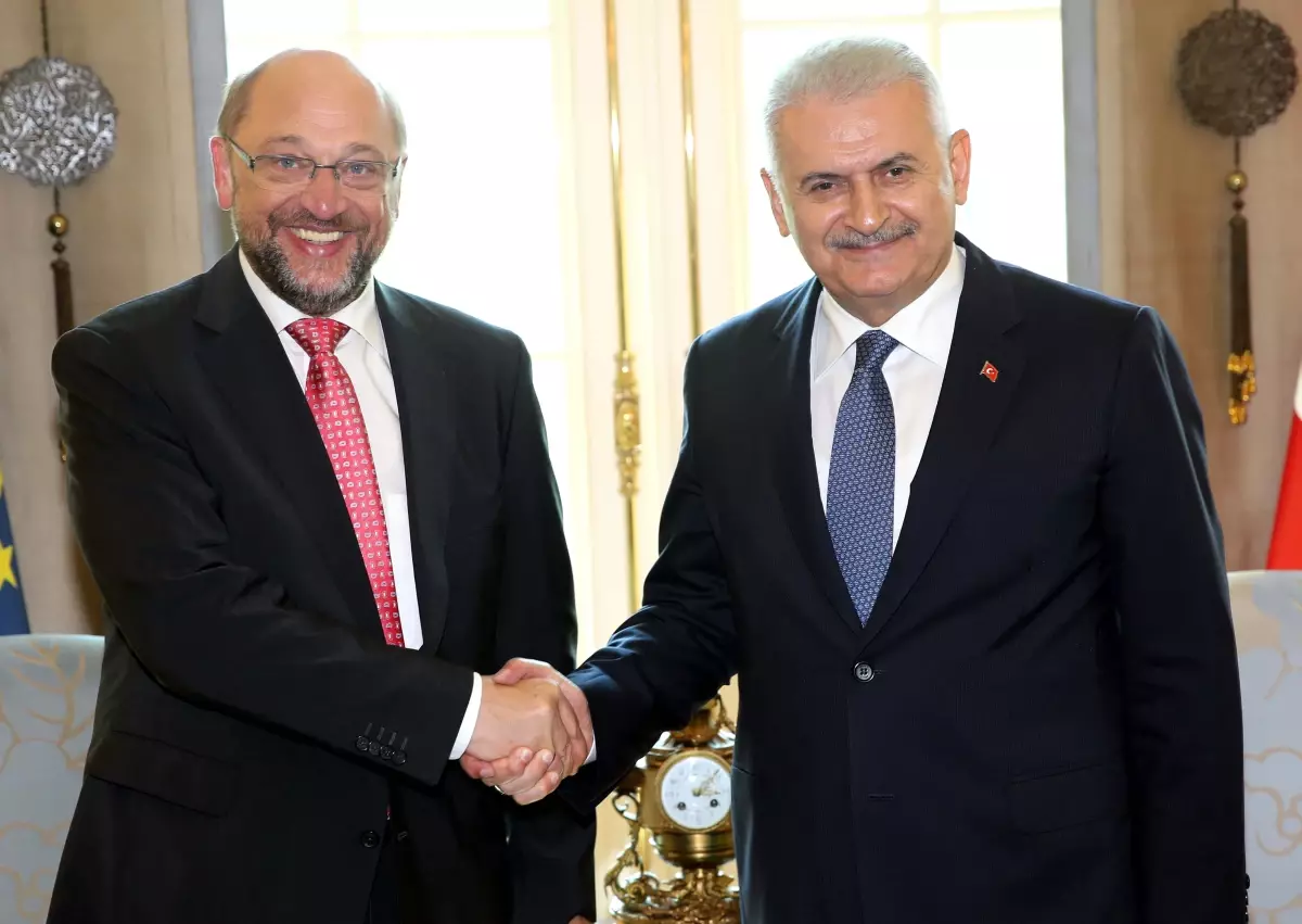 Başbakan, AP Başkanı ile Görüştü