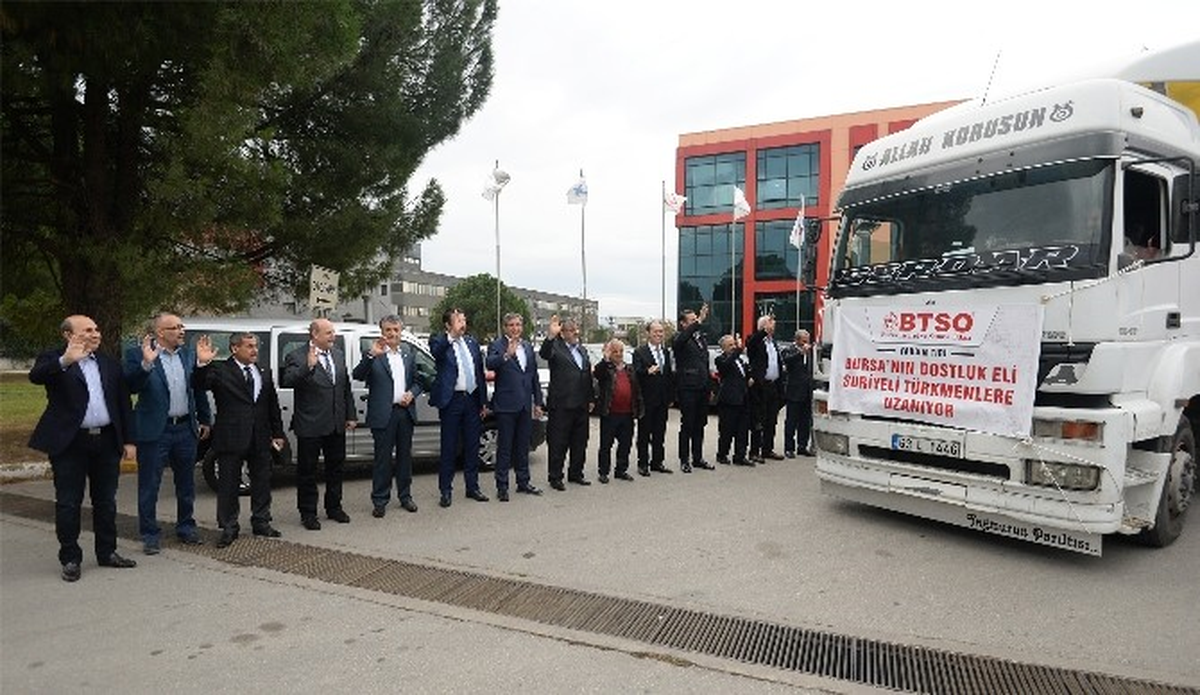 Btso\'dan Suriye\'deki Türkmenlere Yardım