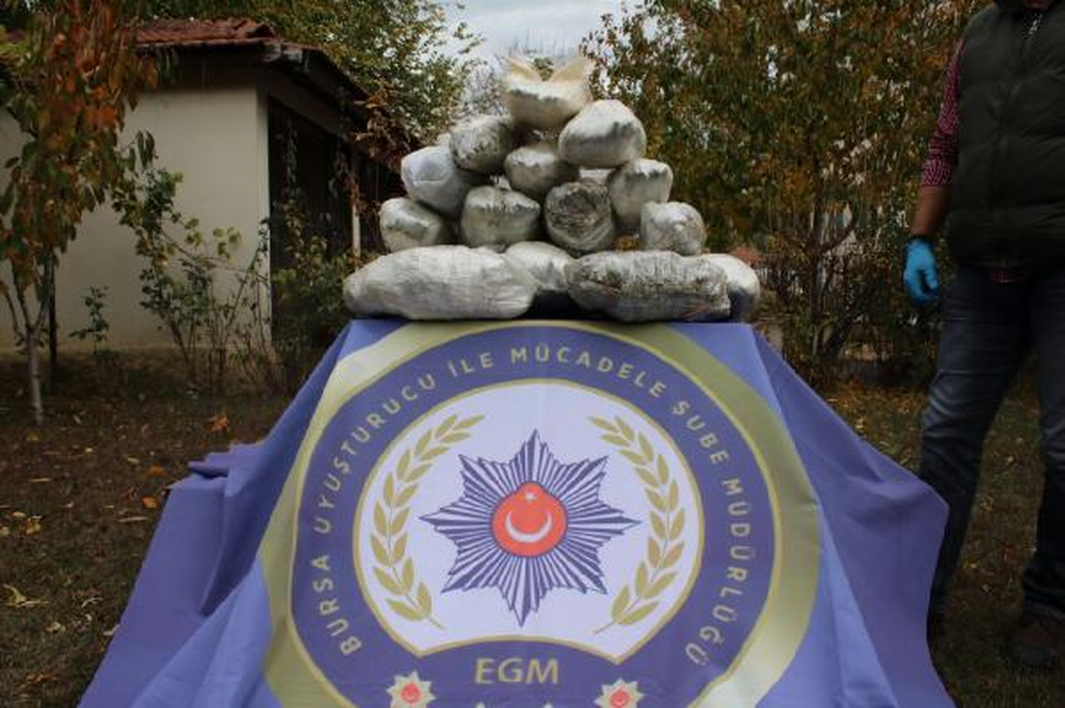 Bursa\'da 18 Kilogram Esrara 2 Gözaltı