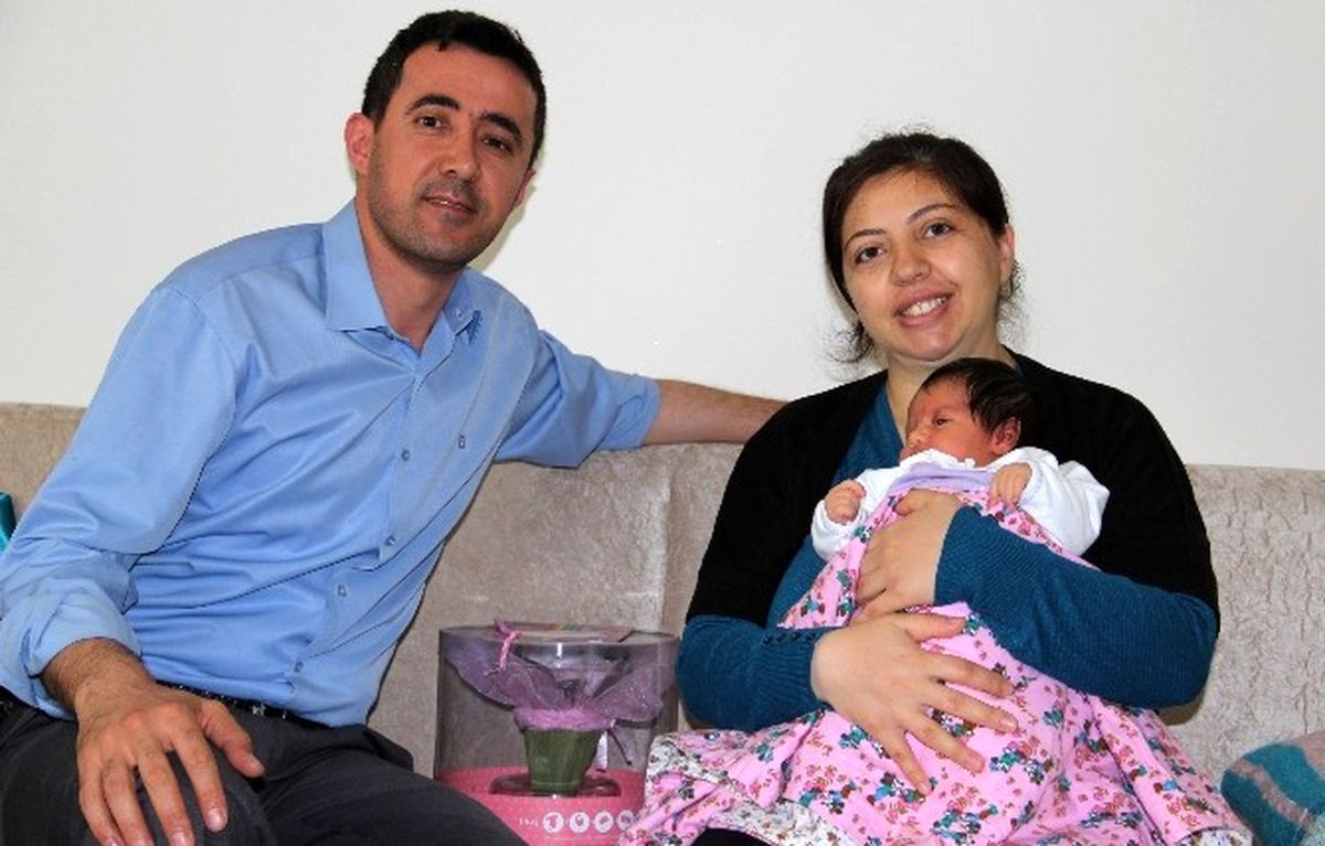 Çankaya 922 Bebeğe \'Hoş Geldin\' Dedi