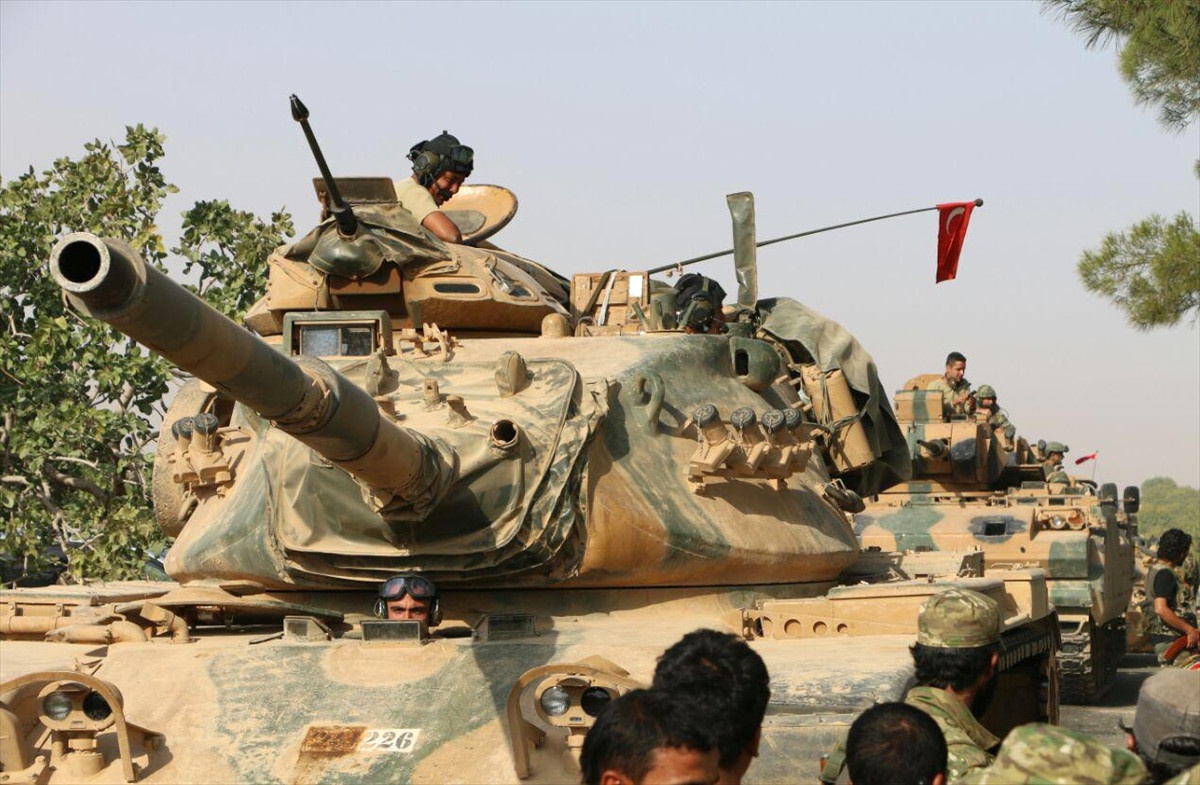Dha Ankara- Fırat Kalkanı\'nda 59 Hedef Vuruldu, 12 Terörist Öldürüldü