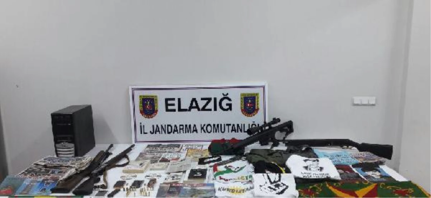Elazığ\'da PKK Operasyonu: 8 Kişi Gözaltına Alındı