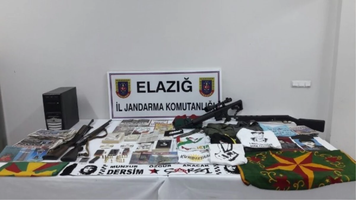 Elazığ\'da PKK Operasyonu: 8 Şüpheli Gözaltına Alındı