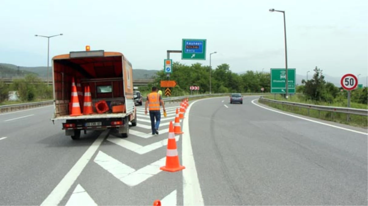 Gerede-Karabük Bağlantı Yolunda Üst Yapı Çalışması