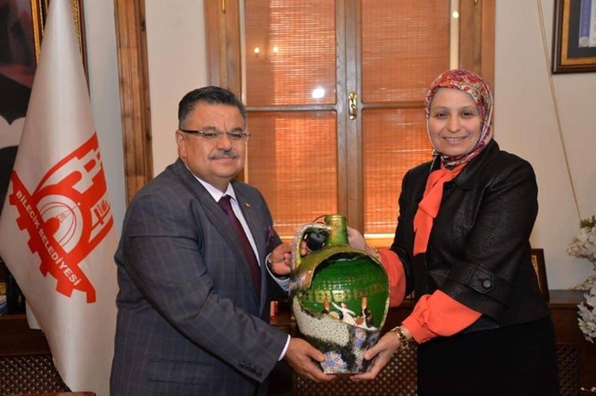 İl Milli Eğitim Müdürü Durmuş\'tan Başkan Yağcı\'ya Ziyaret